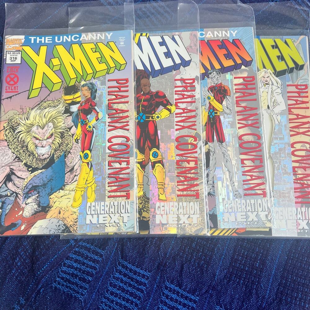 Marvel Comics Phalanx Covenant X-Men Generation Next Parts 1-4
